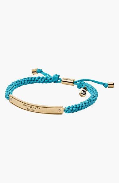 michael kors turquoise friendship bracelet|Michael Kors Bracelets .